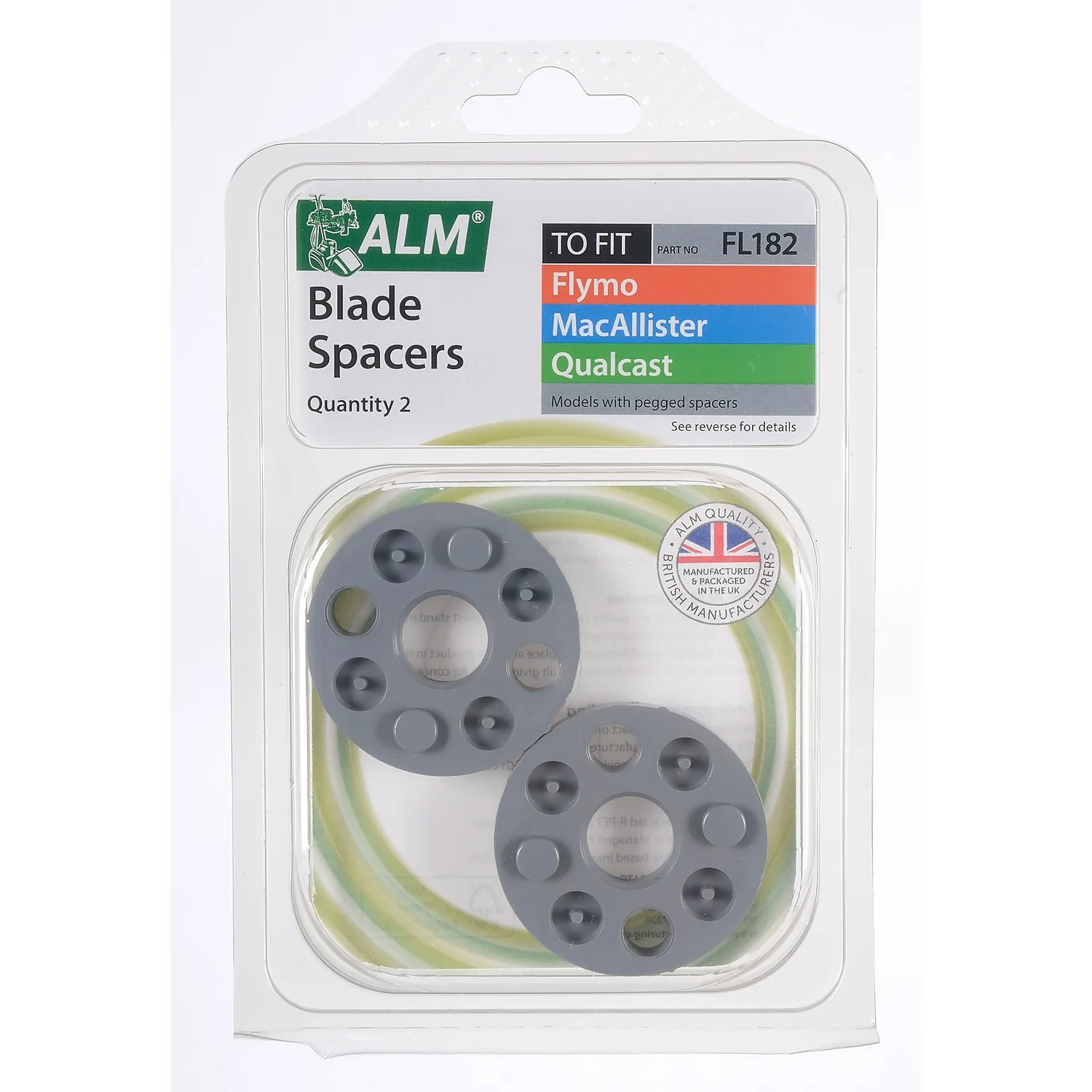 Flymo Peg Spacers Efco 0009 Blades 3 Flymo Peg Spacers Efco 0009 Blades