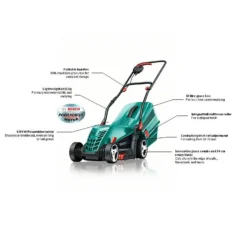 Bosch 1300W Rotak 34-13 Electric Lawn Mower - 34cm -Garden Tool Store 12809318 6605027558834463