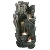 Stylish Fountains Forest Falls Including LEDS -Garden Tool Store 12812573 1264831898621349