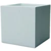 Plaza Cube Planter In White - 44cm -Garden Tool Store 12813286 2104831604719002