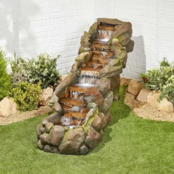 Stylish Fountains Bustling Waters Including LED Lights 9 Stylish Fountains Bustling Waters Including LED Lights -Garden Tool Store 12814089 4434957312326480