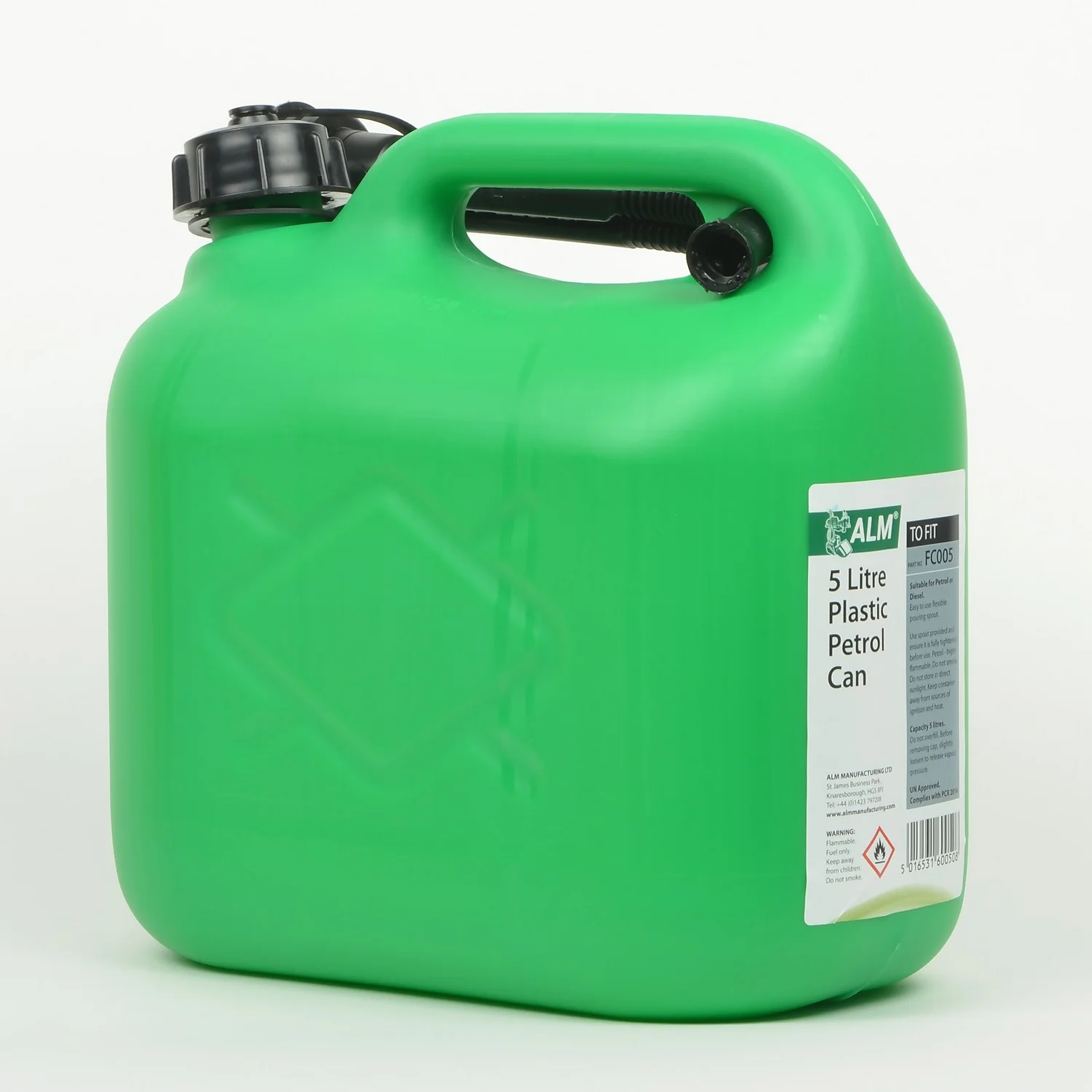 5L Fuel Can - Green 3 5L Fuel Can - Green