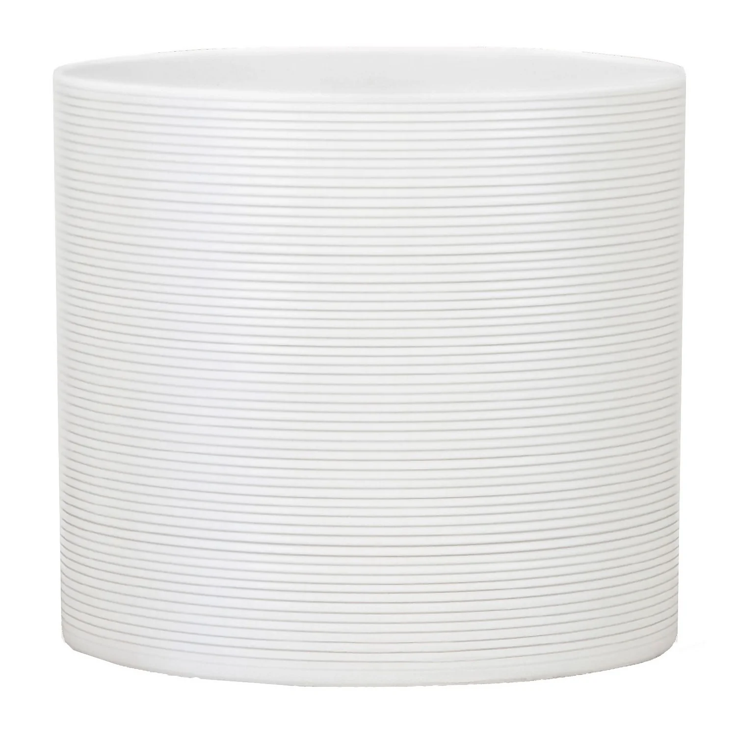 White Plant Pot - 12cm 3 White Plant Pot - 12cm