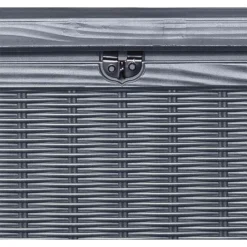 Keter Sumatra Rattan Effect Outdoor Garden Storage Box 511L - Anthracite -Garden Tool Store 12815762 2064845691892940