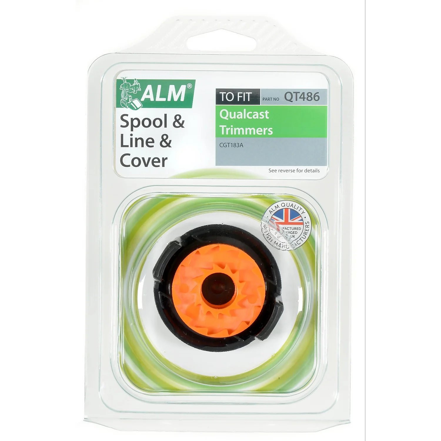 ALM Spool & Cover For Qualcast CGT183A 3 ALM Spool & Cover For Qualcast CGT183A