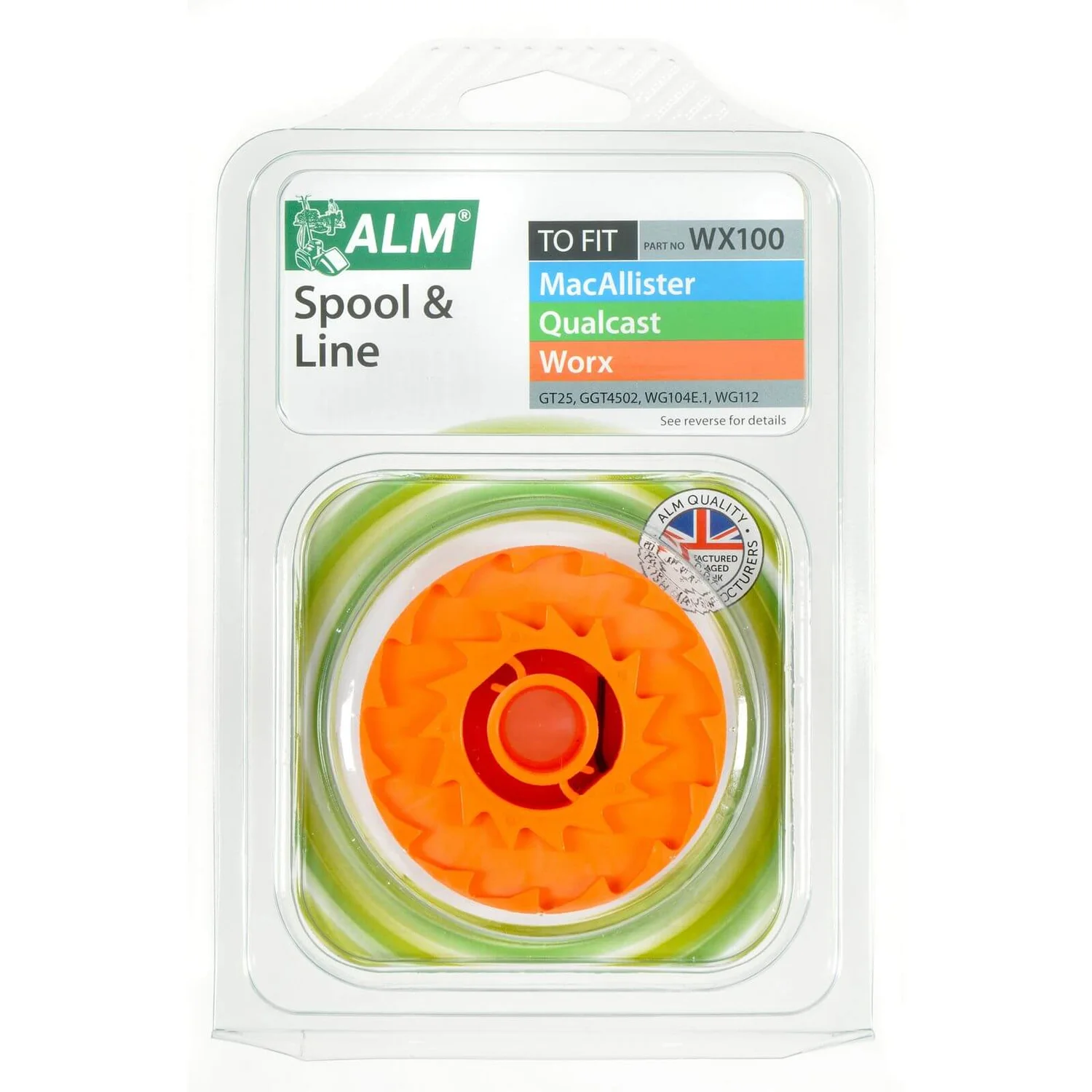 ALM Grass Trimmer Spool For Qualcast GGT350/450 3 ALM Grass Trimmer Spool For Qualcast GGT350/450