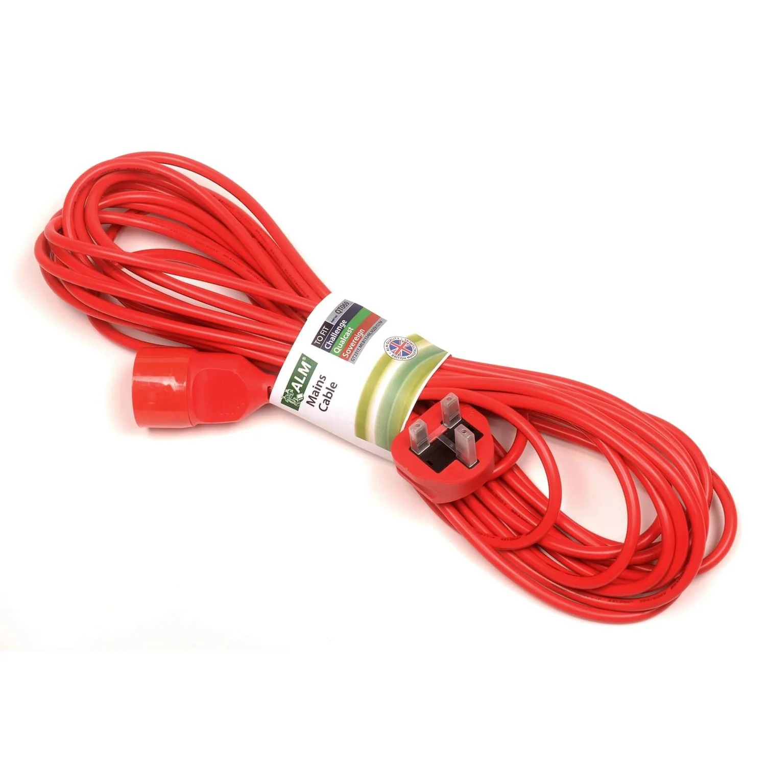 ALM Mains Cable For Qualcast Models 3 ALM Mains Cable For Qualcast Models