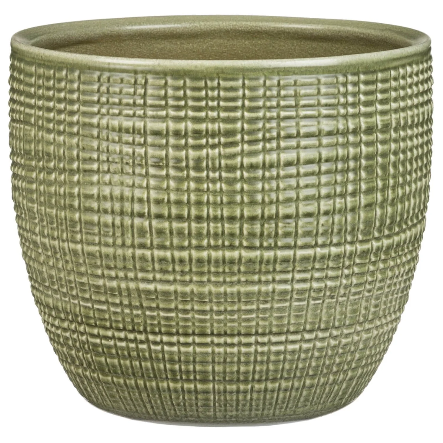 Mint Green Plant Pot - 12cm 3 Mint Green Plant Pot - 12cm
