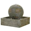 Stylish Fountain Dark Planet Water Feature With LEDs -Garden Tool Store 12825376 1284831950939348