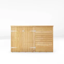 Mercia 6 X 4ft Overlap Pent Bike Shed - Incl. Installation -Garden Tool Store 12825547 1454989186671628