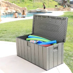Lifetime Outdoor Plastic Storage Box 568 Litres 15 Lifetime Outdoor Plastic Storage Box 568 Litres -Garden Tool Store 12826332 1224833225619242