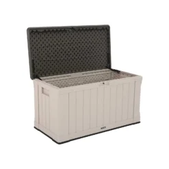 Lifetime Outdoor Plastic Garden Storage Box - 439 Litres -Garden Tool Store 12826335 1344856525478531