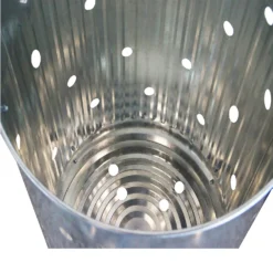 None Garden Galvanised Steel Incinerator / Fire Bin With Lid - 85L -Garden Tool Store 12834094 1205030658523428