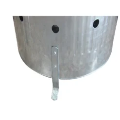 None Garden Galvanised Steel Incinerator / Fire Bin With Lid - 85L -Garden Tool Store 12834094 1945030658343959