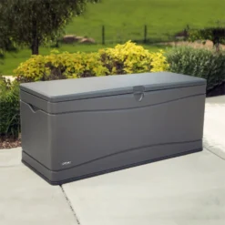 Lifetime Heavy Duty 492L Outdoor Deck Box - Carbonized Gray -Garden Tool Store 12836578 1044833207596280