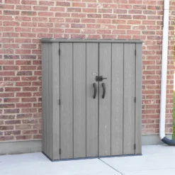 Lifetime 1500L Rough Cut Vertical Storage Cabinet -Garden Tool Store 12836581 1584833208228380