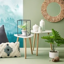 Large Artificial Plant With White Pot -Garden Tool Store 12837623 8584832986486617