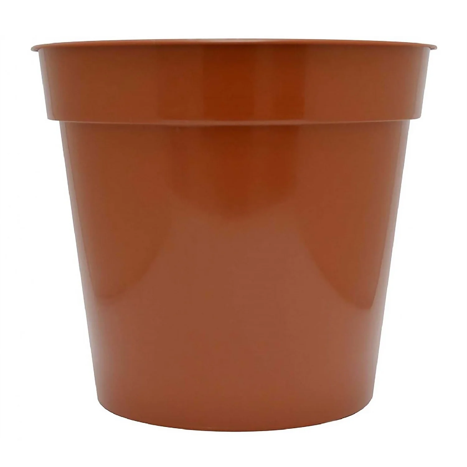 Flower Pot In Orange - 20cm 3 Flower Pot In Orange - 20cm