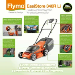 Flymo EasiStore 340 Li 17 Flymo EasiStore 340 Li -Garden Tool Store 12882303 9844853413897194