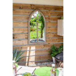Church Window Outdoor Garden Mirror - 105cm 10 Church Window Outdoor Garden Mirror - 105cm -Garden Tool Store 12883608 1564875470381190