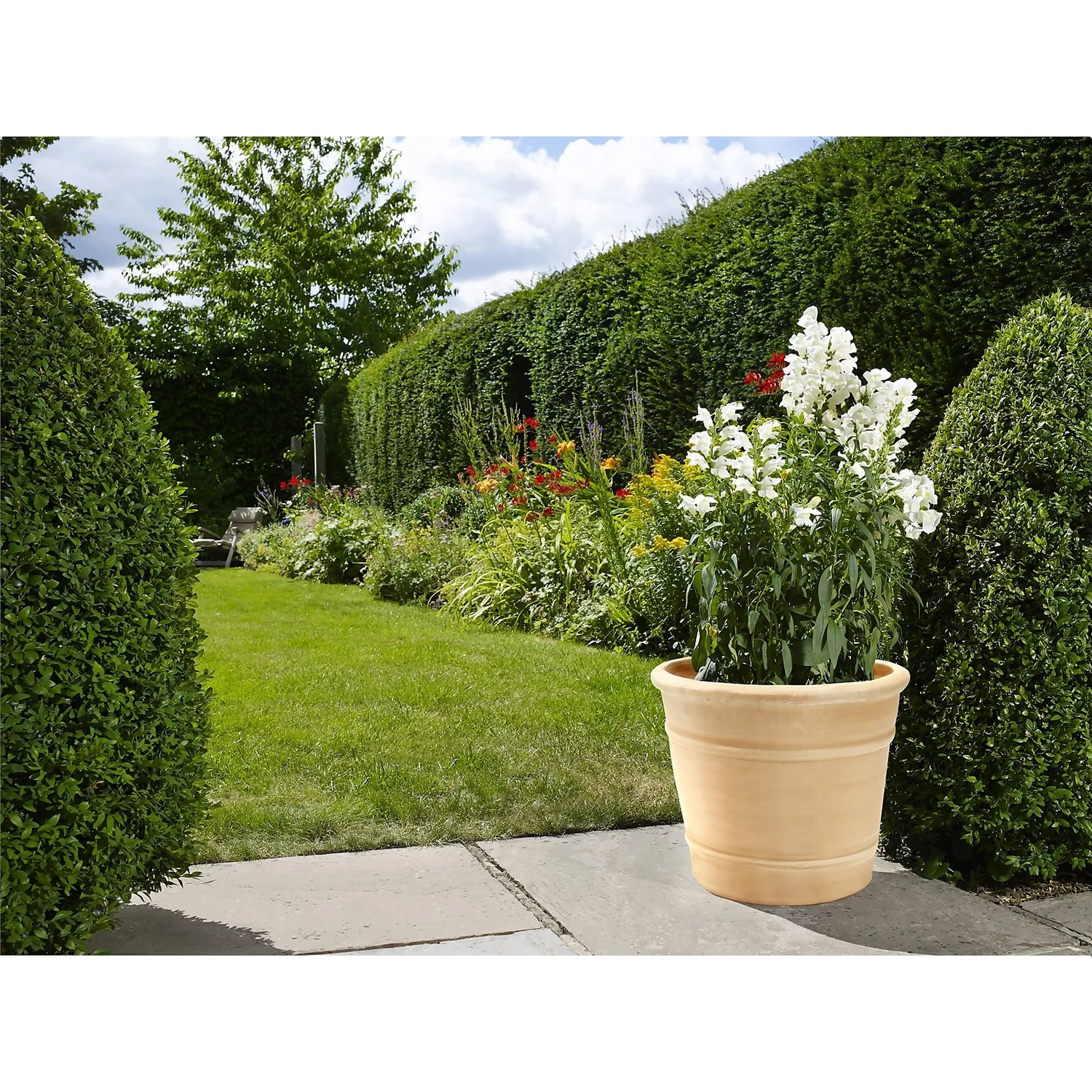 Himalaya Terracotta Vase - 38cm 4 Himalaya Terracotta Vase - 38cm - Image 2