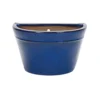 Chiswick Blue Glazed Wall Pot - 29cm -Garden Tool Store 12885698 2064843613973813