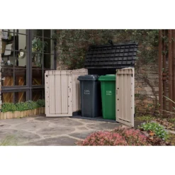 Keter Store It Out Midi Outdoor Garden Storage Shed 880L - Beige/Brown 14 Keter Store It Out Midi Outdoor Garden Storage Shed 880L - Beige/Brown -Garden Tool Store 12885761 1654898752549113