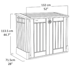 Keter Store It Out Midi Outdoor Garden Storage Shed 880L - Beige/Brown 20 Keter Store It Out Midi Outdoor Garden Storage Shed 880L - Beige/Brown -Garden Tool Store 12885761 1744898752660647