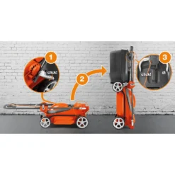 Flymo 1400W EasiStore 340R Electric Lawn Mower - 34cm -Garden Tool Store 12885911 5034846175207487