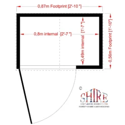 Shire Tool Store Overlap - 3x2ft -Garden Tool Store 12887191 4174851580713951