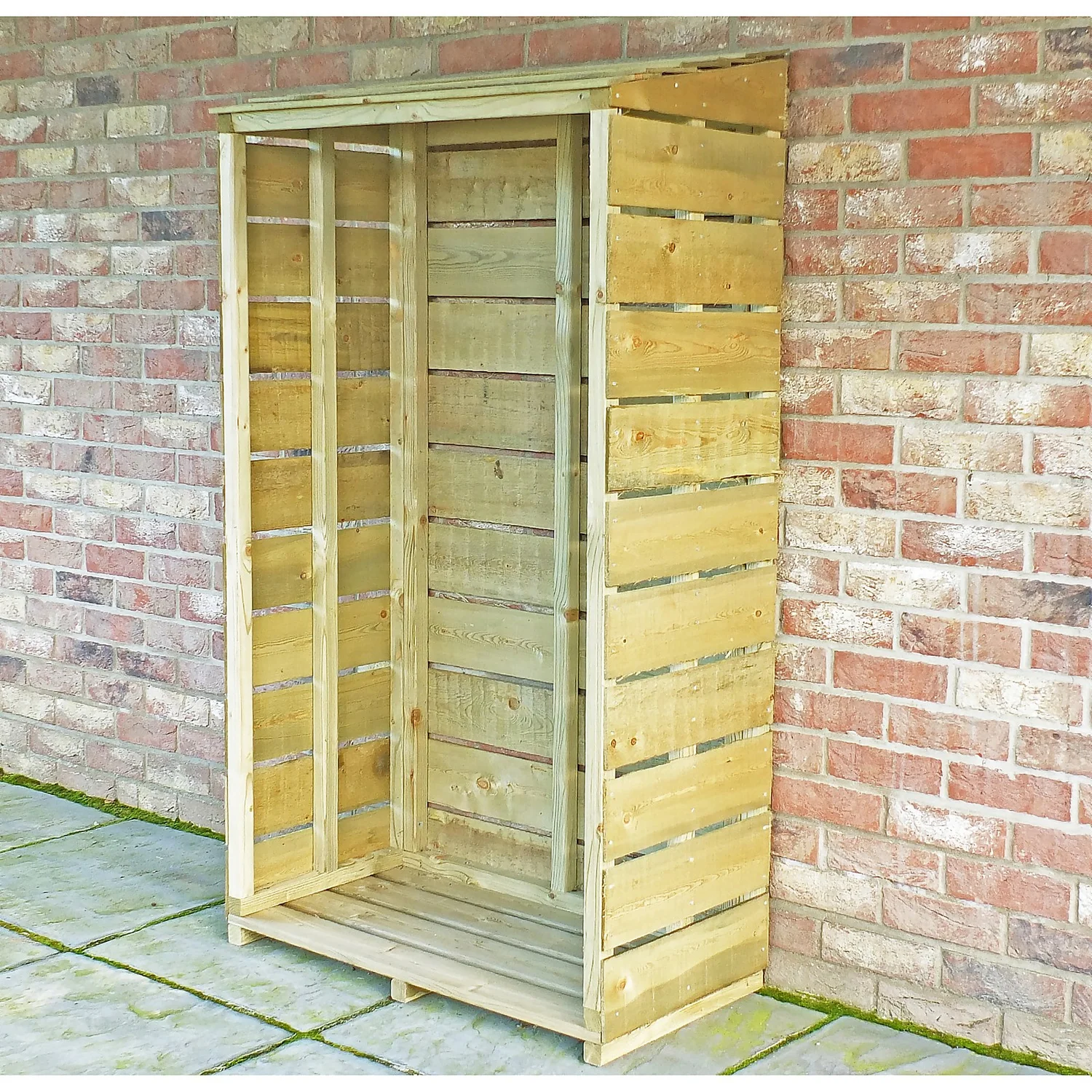 Shire Tall Wall Log Store - 3x1.5ft 4 Shire Tall Wall Log Store - 3x1.5ft - Image 3