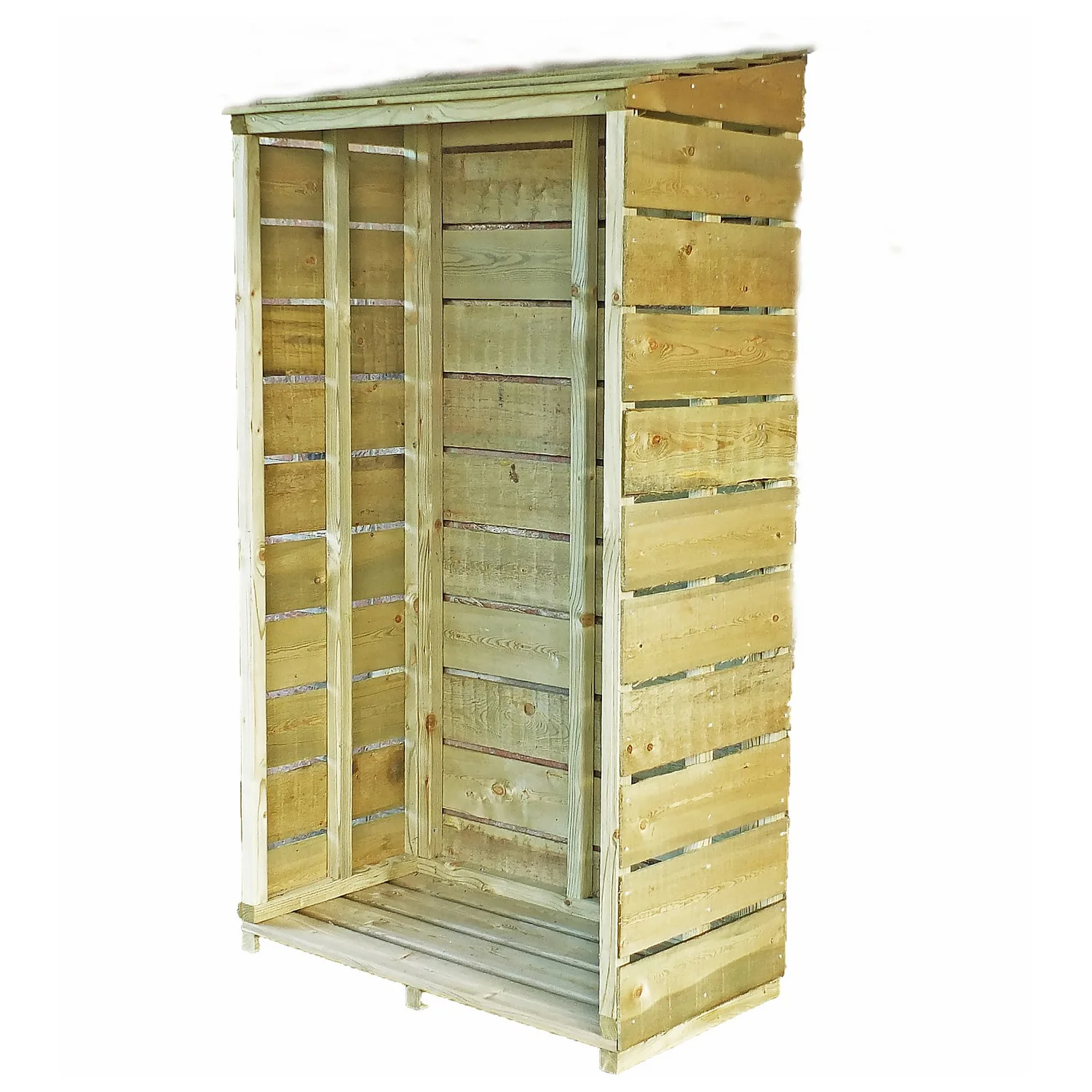 Shire Tall Wall Log Store - 3x1.5ft 2 Shire Tall Wall Log Store - 3x1.5ft