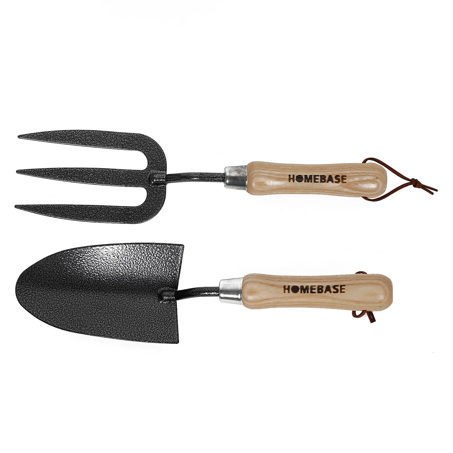 Homebase Trowel & Fork Garden Hand Tool Set 3 Homebase Trowel & Fork Garden Hand Tool Set