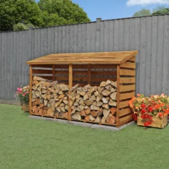 Mercia (Installation Included) Double Log Store 14 Mercia (Installation Included) Double Log Store -Garden Tool Store 12888117 3825011214652234