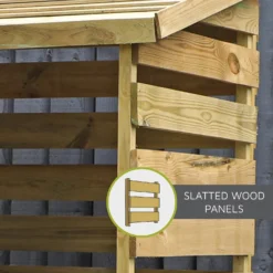 Mercia (Installation Included) Double Log Store 19 Mercia (Installation Included) Double Log Store -Garden Tool Store 12888117 8195011214847864