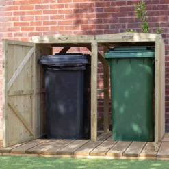 Mercia Double Bin Store 16 Mercia Double Bin Store -Garden Tool Store 12888123 9454944419998065