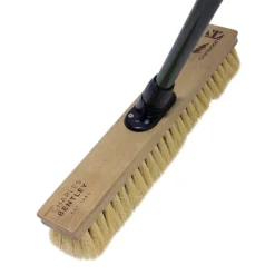Charles Bentley Charnwood Dual Fill Wooden Broom - 450mm -Garden Tool Store 12890896 8764896730090512