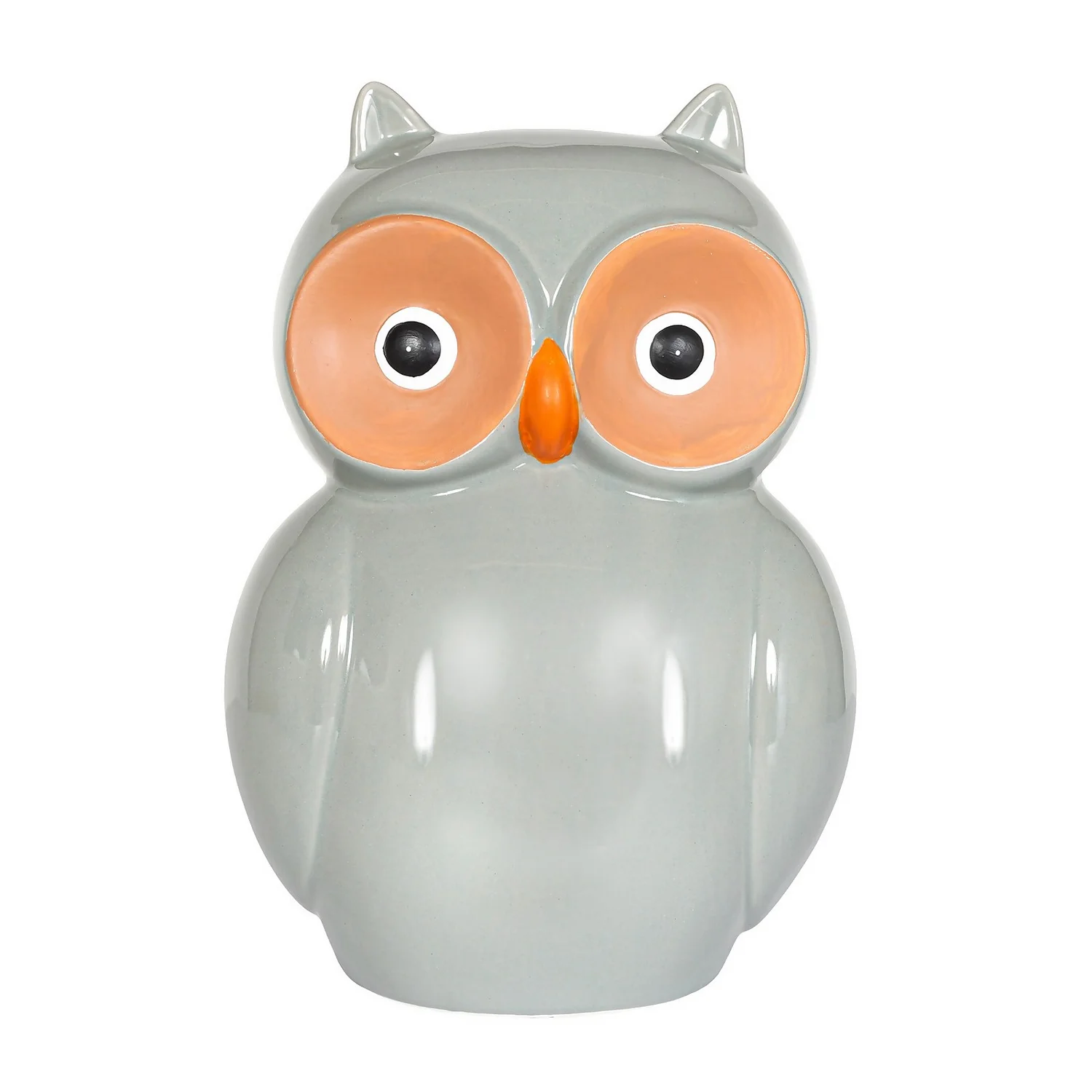 Ceramic Owl Garden Ornament - 25cm 6 Ceramic Owl Garden Ornament - 25cm - Image 4