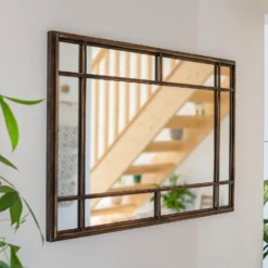 Milano Outdoor Garden Mirror - 100cm -Garden Tool Store 12891529 1414875428301312