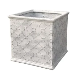 Mayfair Antique White Cube - 38cm