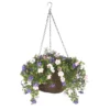 Artificial Easy Basket Petunias - 30cm 2 Artificial Easy Basket Petunias - 30cm -Garden Tool Store 12940755 1244857406680900