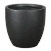 Sierra Black Egg Garden Pot - 38cm -Garden Tool Store 12970079 1624933184711820