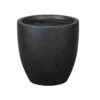 Sierra Black Egg Garden Pot - 32cm -Garden Tool Store 12970080 7754933184730273