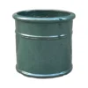 Malay Cylinder Green Plant Pot - 31cm