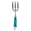 House Beautiful Stainless Steel Hand Fork With A Teal Painted Hardwood Handle -Garden Tool Store 13188707 1034928022166434
