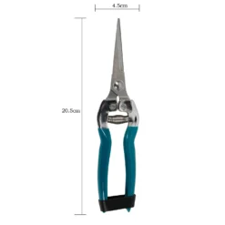 House Beautiful Fine Pointed Flower & Fruit Snips - Teal -Garden Tool Store 13188712 2074928022627111