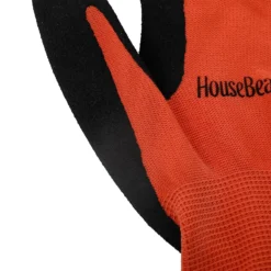House Beautiful Gardening Gloves - Orange & Black -Garden Tool Store 13188715 1504928026688592