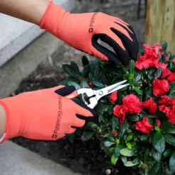 House Beautiful Gardening Gloves - Orange & Black -Garden Tool Store 13188715 1664928026723635