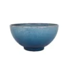 Glazed Finish Blue Bowl Planter - 32.5cm -Garden Tool Store 13190814 7094909731310044