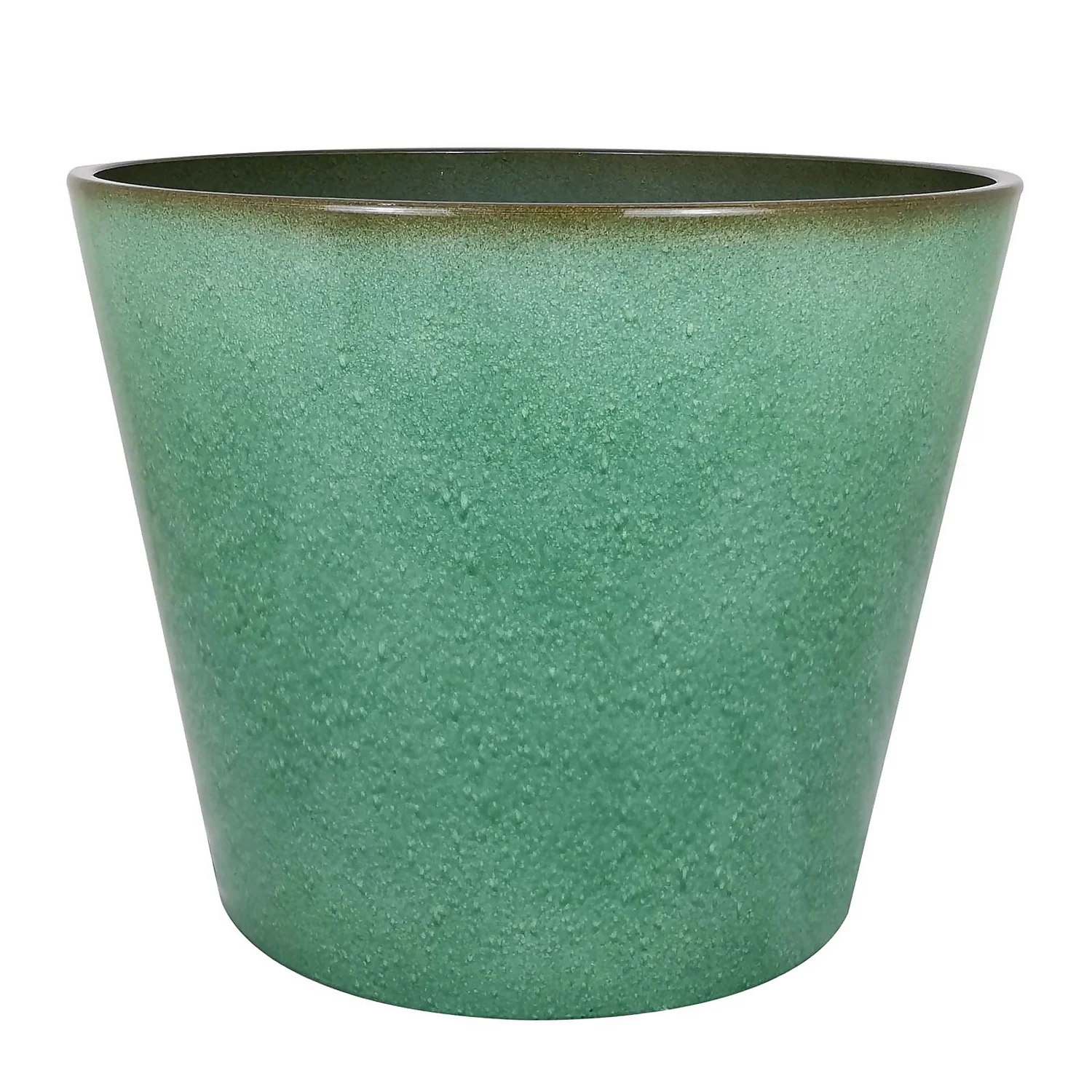 Glazed Finish Green Planter - 40cm 3 Glazed Finish Green Planter - 40cm